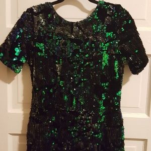 Topshop mermaid sequin dress
